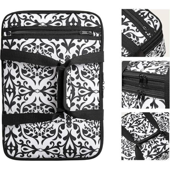 Double Decker Insulated Casserole Dish Bag - Food Carrier for Hot or Cold - Picture 4 of 7